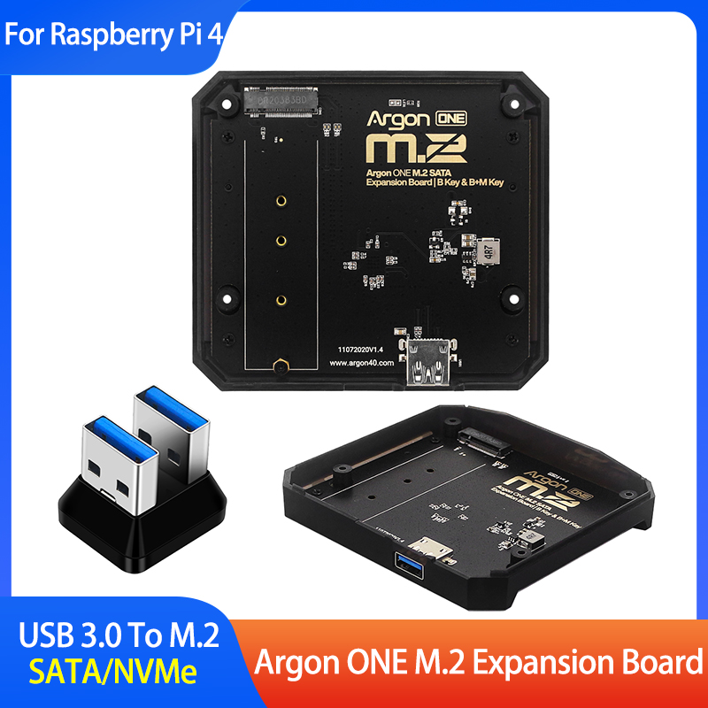 Argon One V3 M.2 Nvme Case - Scheda di espansione Argon ONE M.2