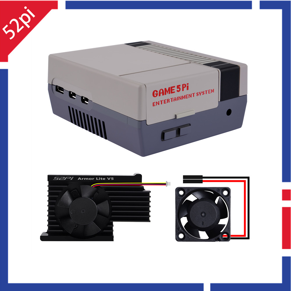 Argon One V3 M.2 Nvme Case - Custodia con chiusura 52Pi Raspberry Pi