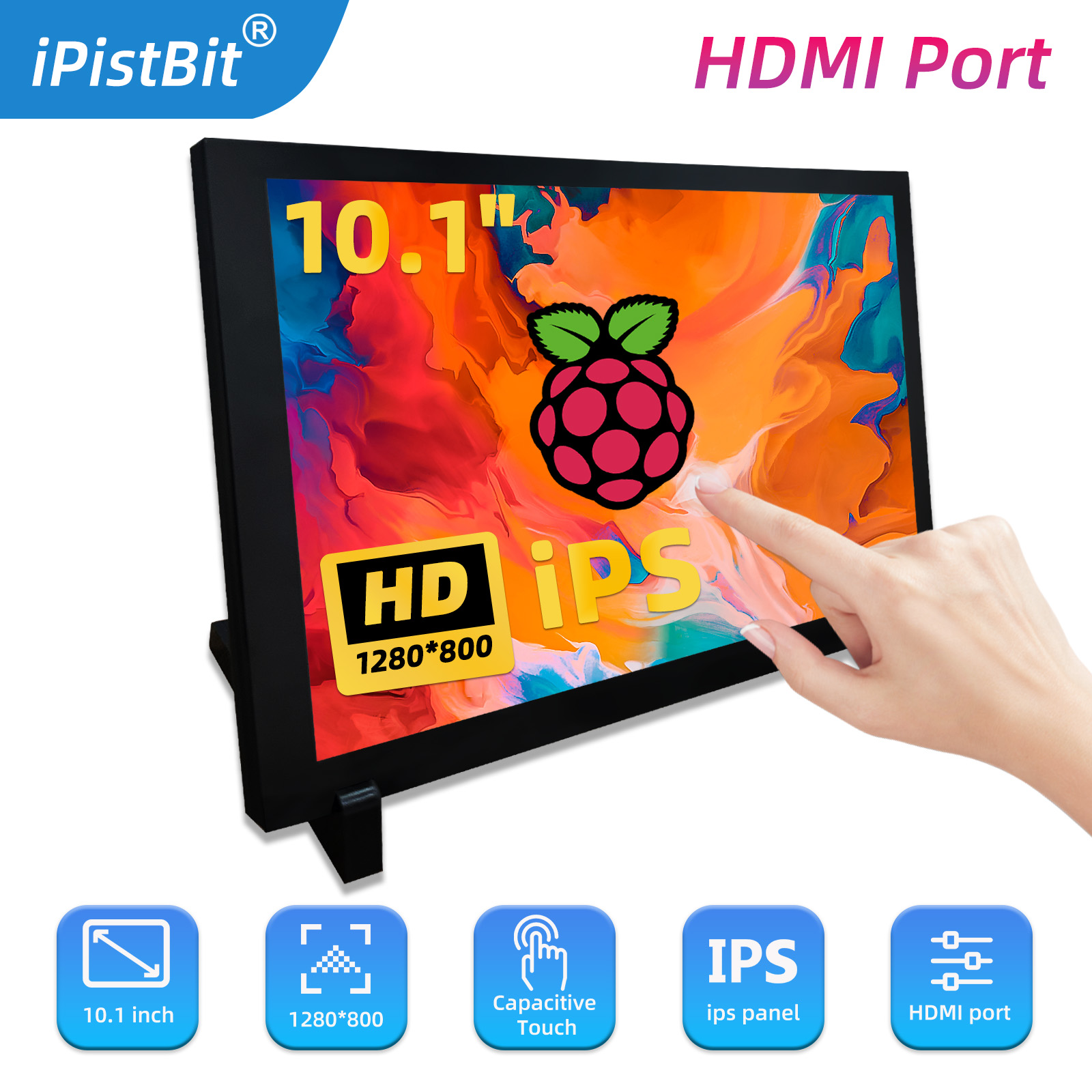 Monitor portatile Touchscreen  - Raspberry Pi 10.1 Inch Capacitive Touch Screen Ips recensione e prezzo