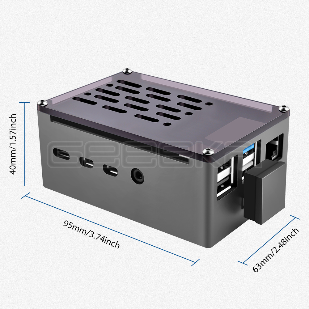 GeeekPi Custodia in mattoni in - Argon One V3 M.2 Nvme Case recensione e prezzo